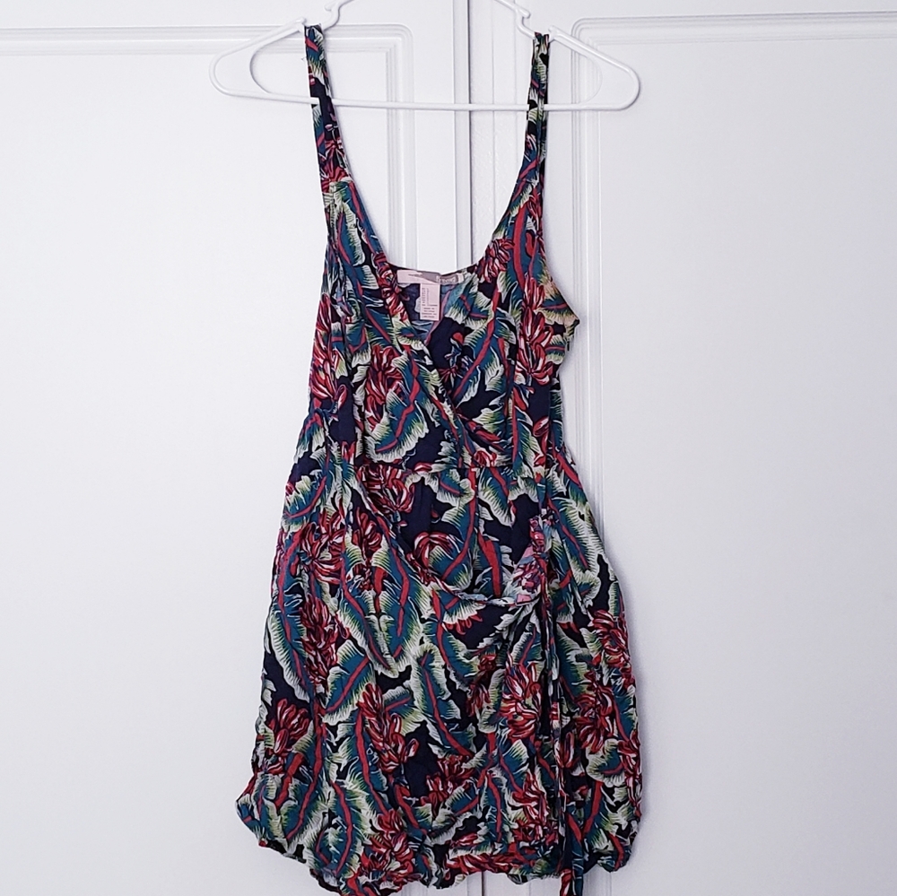 FOREVER 21 Tropical Wrap Dress L